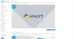 Desktop Screenshot of nicknamestudio.com.ar